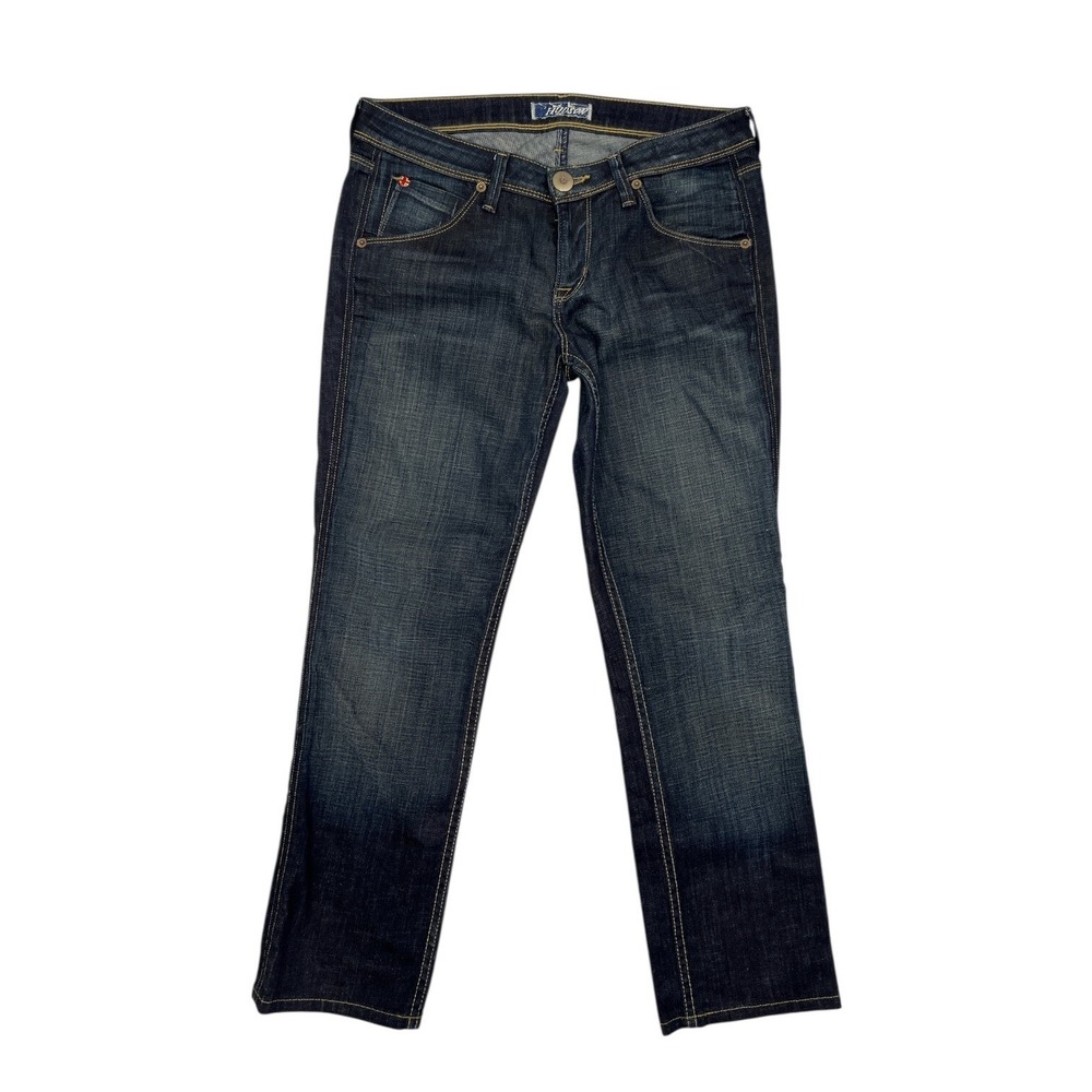 Hudson | Low Rise Straight Leg Jeans Dark Wash Size 28 x30 Capsule Closet Staple